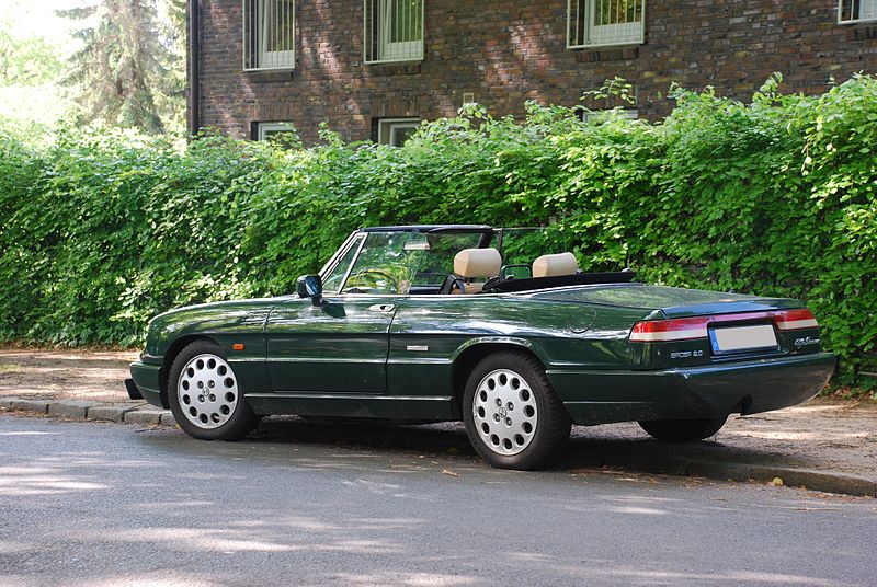 alfa romeo spider ultima